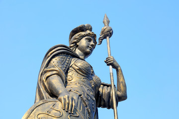 Sculpture of Minerva, Roman God of war