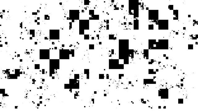 Recursive Broken Glitch Noise Noisy Pattern Mask