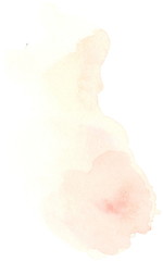 Obraz na płótnie Canvas Watercolor hand painted blob texture