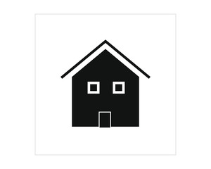 house icon simple icon vector