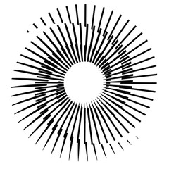 Halftone design element. Sphere, circle. Vector illustration EPS 10 isolated on white background - Vector - Images vectorielles