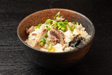 秋刀魚ご飯