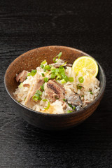 秋刀魚ご飯