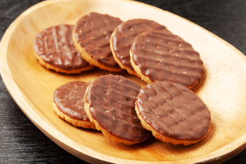 チョコレートビスケット