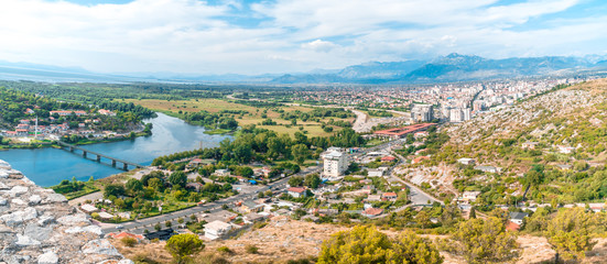 Panoramic View of Rozafa Castle