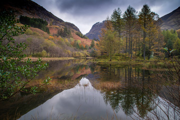 loch Torren, glencoe, lochaber, highlands, scotland, uk.