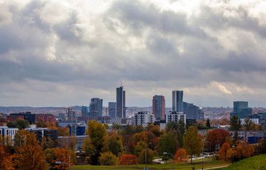 Obraz premium Wilno jesienią