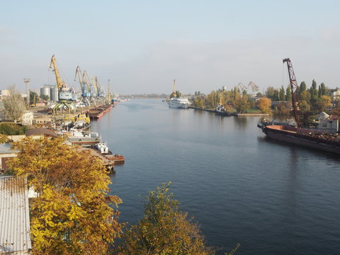 port on the Dnieper river