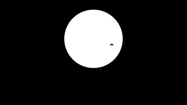 Mask of Bird Moth or Butterfly Fling Past Moon Sun Circle