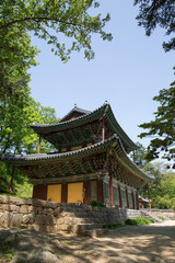 Obraz na płótnie Canvas Magoksa Temple in Gongju-si, South Korea.