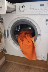 washing machine and laundry
