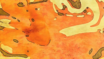 Abstract fantasy motifs colorful texture. Crazy colors background with swirled elements. Decorative paint waves.