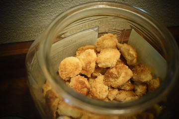 Photos of cookies for design work.