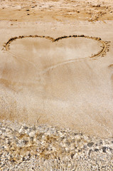 Hand drawn heart