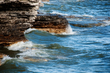 Cave Point Waves