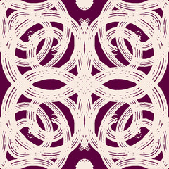 Seamless pattern with arabesques