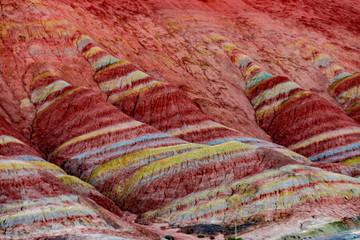 Zhangye Danxia Landform Geopark Gansu China