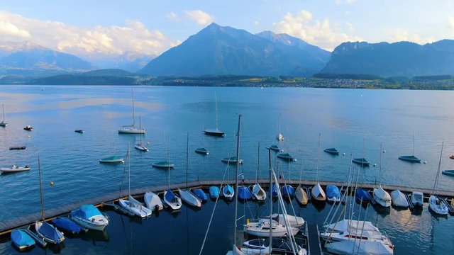 Lake Thun Switzerland 