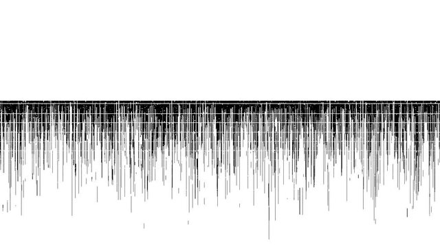 Vertical Noise Pattern Raising and Lowering Dirty Noisy Cross Hatch Loop