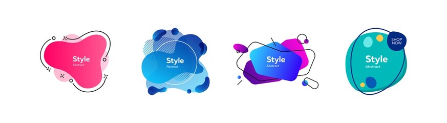 Abstract geometric element set