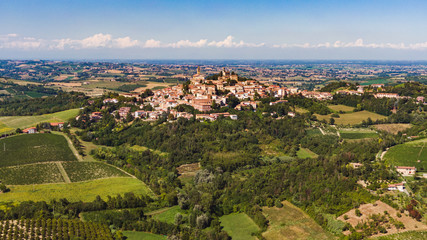 Landscape of Vignale Monferrato, unesco world heritage