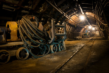 kopalnia górnictwo przemysł - obrazy, fototapety, plakaty