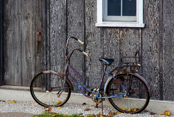 Fototapeta na wymiar 647-55 Bicycle Shack