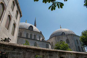 Istanbul, Turkey: details of Hagia Sophia, the famous former Greek Orthodox Christian patriarchal cathedral, later Ottoman imperial mosque, now a museum, the epitome of Byzantine architecture