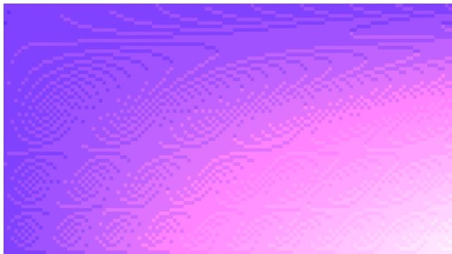 Pink Lilac 8-Bit Retro Pixel Art Moving Waving Background