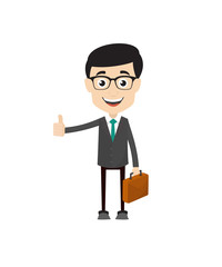 Professional Male - Showing a Thumb Up