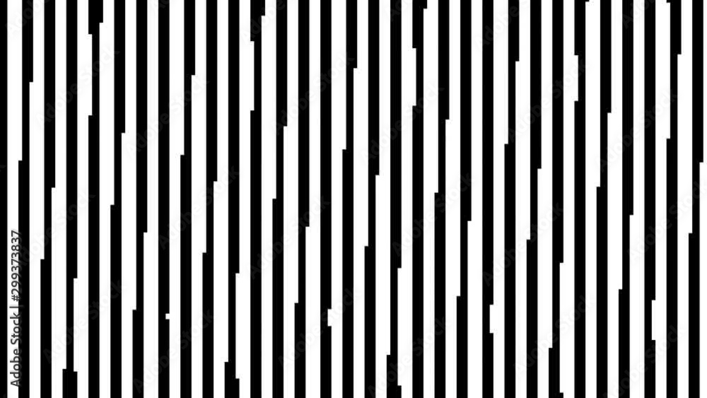 Poster abstract tearing contrasting columns matte transition