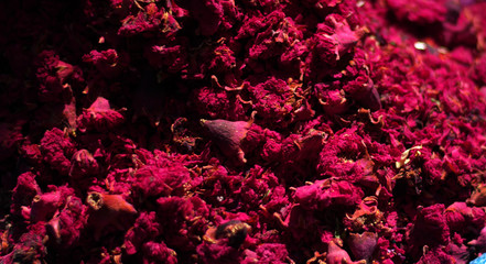 abstract background with flowers