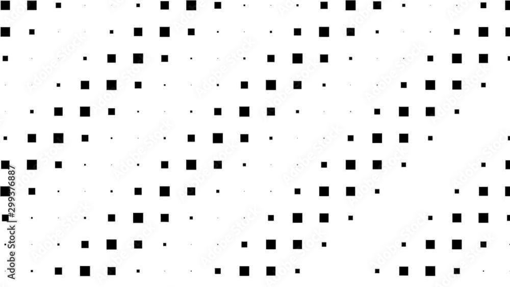 Aufkleber gentle waving grid of squares pulsing with a diagonal wave pattern