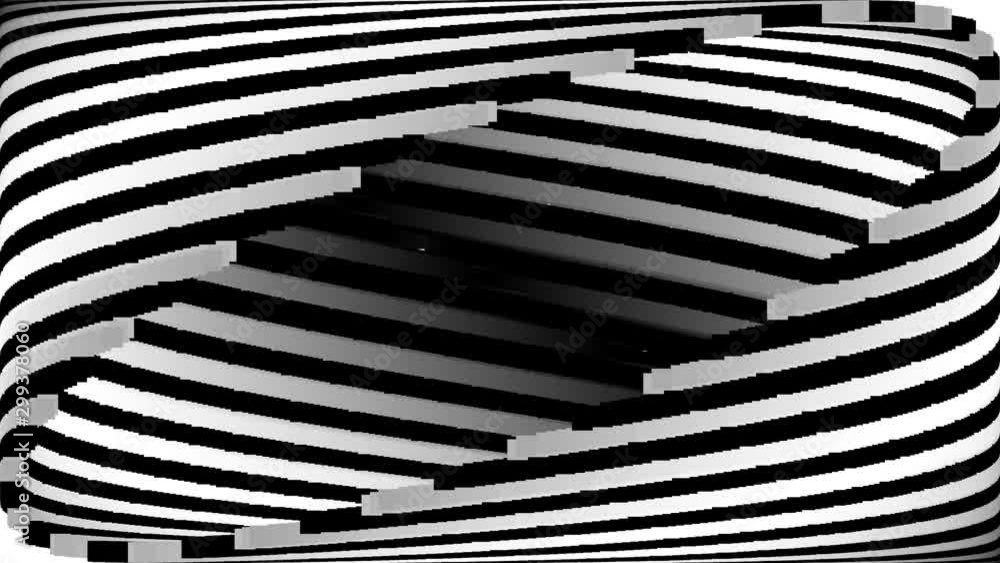 Aufkleber abstract lined lines mask endless loop transition effect