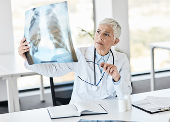 senior doctor x ray scan medicine health care hospital exam