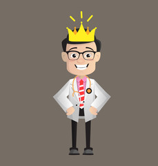 Surgeon - Wearing a Crown