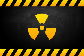 radiation warning sign