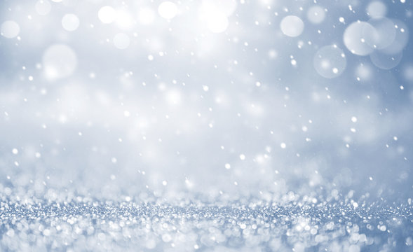 Christmas background with Falling snow, snowflake. Holiday winter for Merry Christmas and Happy New Year.