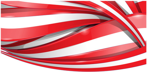Obraz premium horizontal background flag. vetcor background