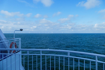 Offshore Windpark, Windräder zuer Energiegewinnung in der Nordsee