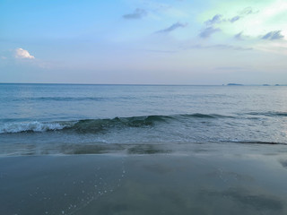 sea and blue sky