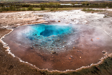 geyser hole in geyser valley