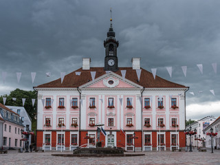 The Town Hall of Tartu; Estonia