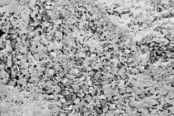 Stone Texture or Background in monochrome. Black and white.