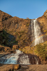 The Botsoela Waterfall near Malealea in Lesotho