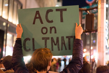 Climate Protestor