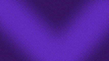 Purple and violet pop art retro background with halftone dots in comic style, vector illustration eps10