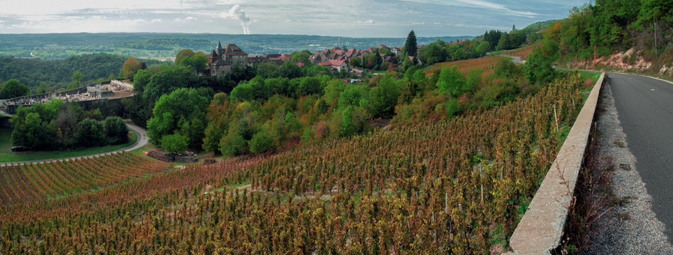 La r&eacute;gion du Bugey dans le d&eacute;partement de l'Ain