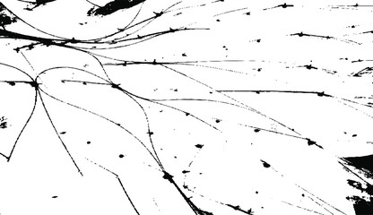 Scratched Grunge Urban Background Texture Vector. Dust Overlay Distress Grainy Grungy Effect. Distressed Backdrop Vector Illustration. Isolated Black on White Background. EPS 10.