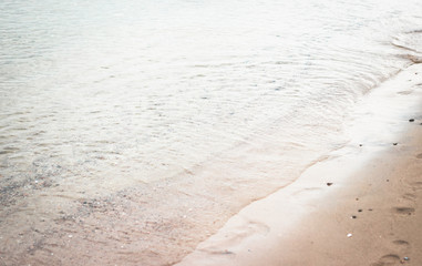 Klares Wasser an der Ostsee